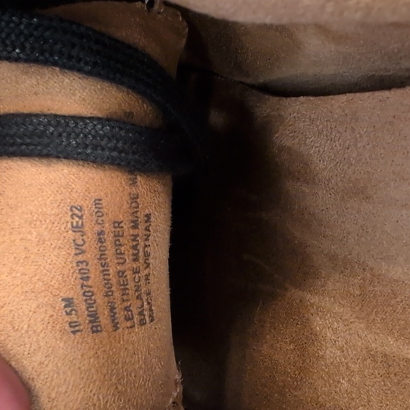 Born leather lace-up sneakers - Picture 4 of 4